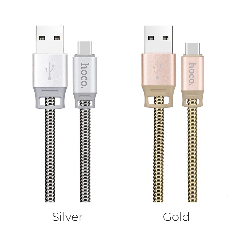 u27 golden shield type c charging cable colors