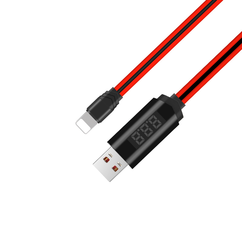 u29 lightning charging data cable with led main