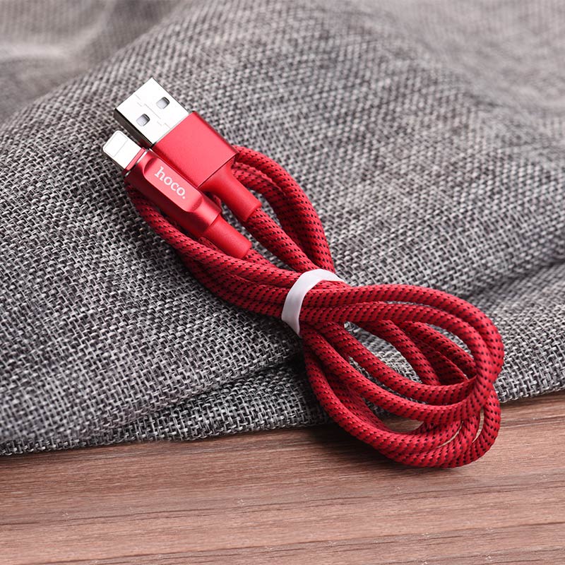 u47 essence core lightning smart power off charging data cable folded