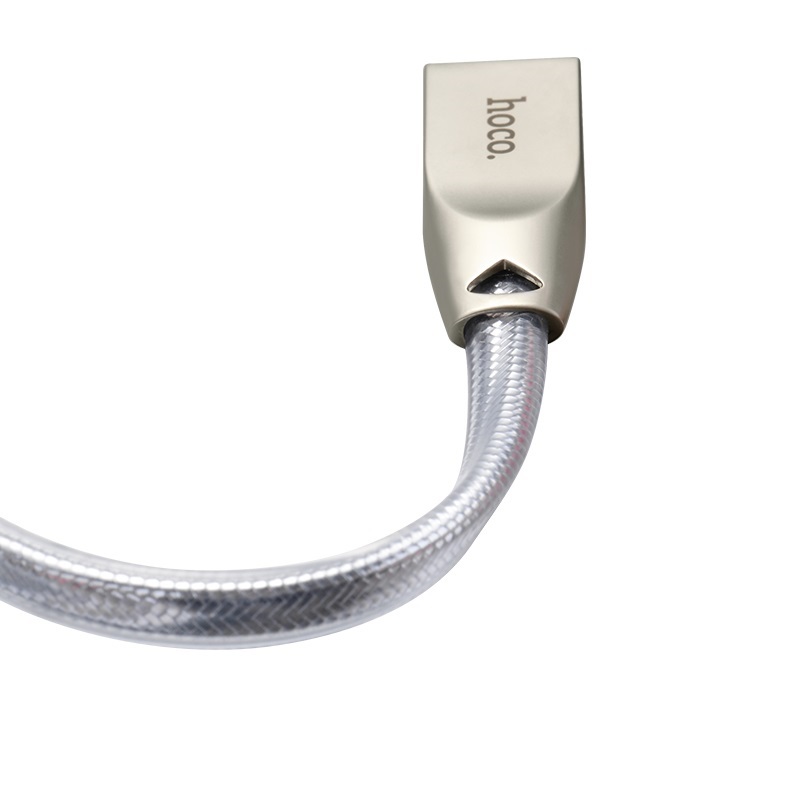 u9 цинковый сплав желе вязаный молния зарядный кабель usb-штекер