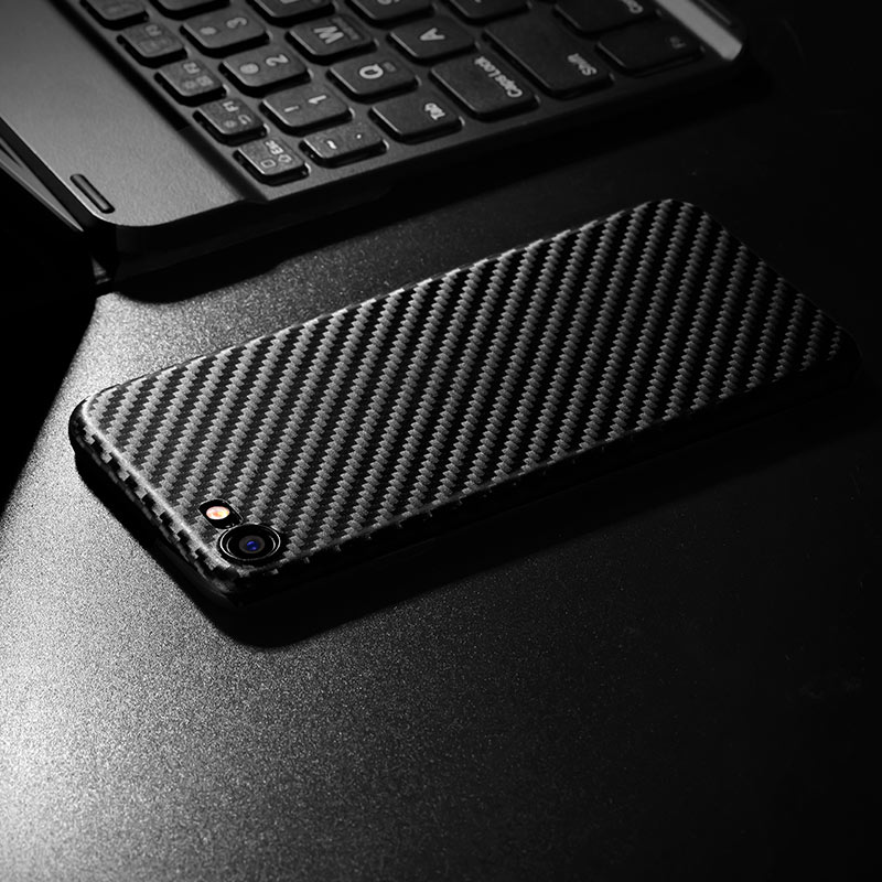 ultra thin carbon fiber case iphone 7 8 notebook