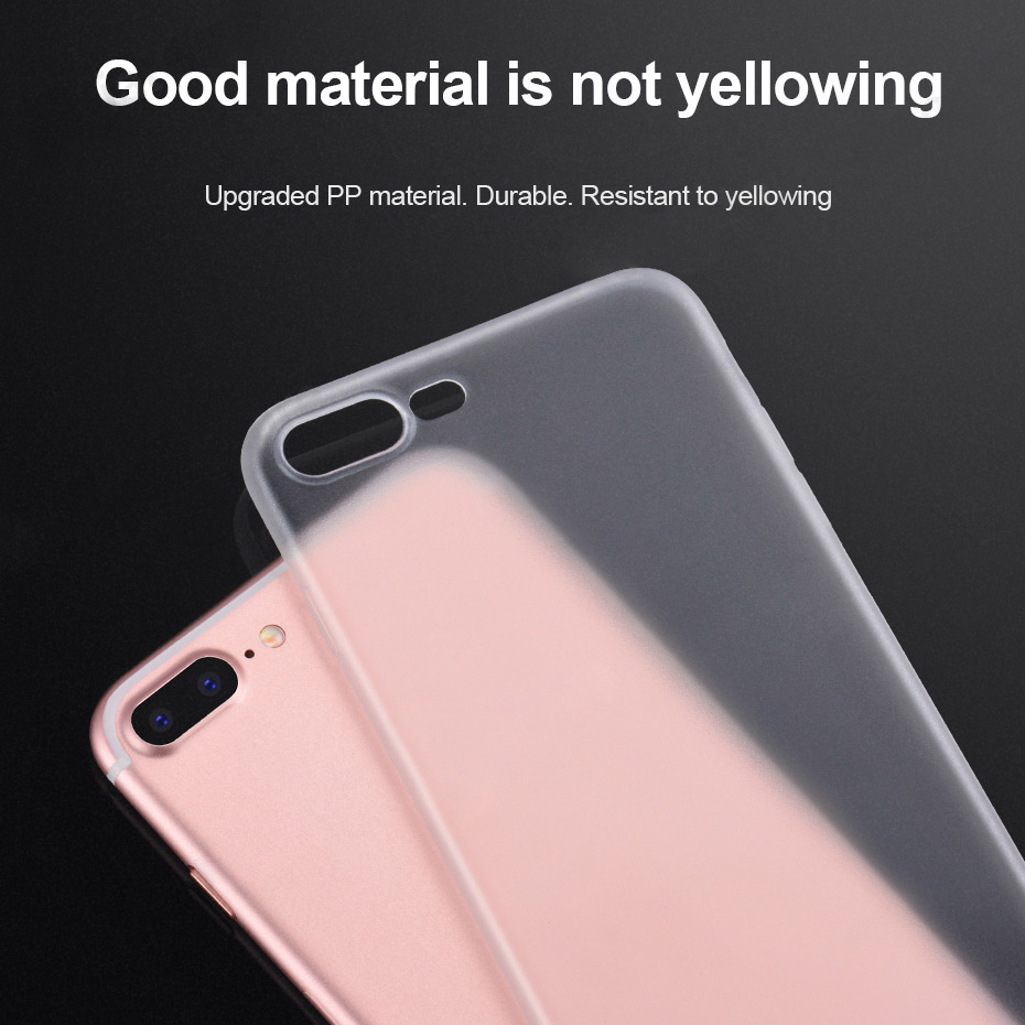 ultra thin series pp protective case iphone 7 8 plus material