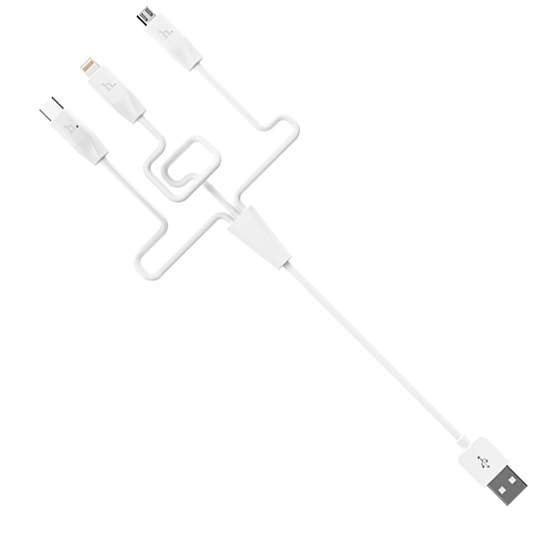 x1 rapid 3in1 apple micro usb type c charging cable 5