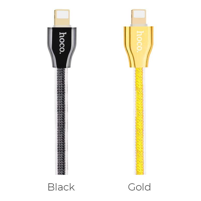 x7 golden jelly knitted lightning charging cable colors