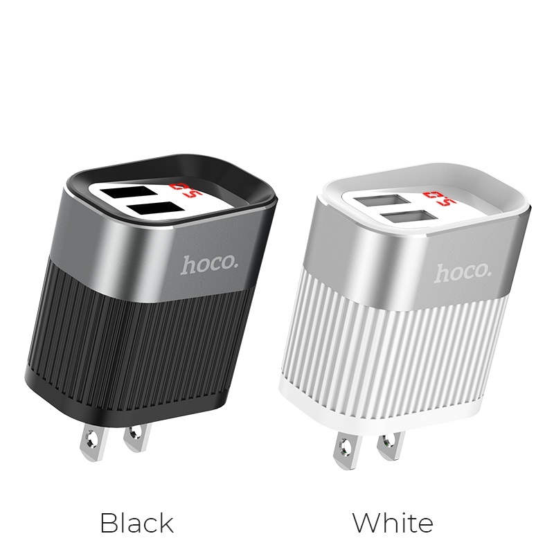 hoco c40 speedmaster dual usb port charger us colors