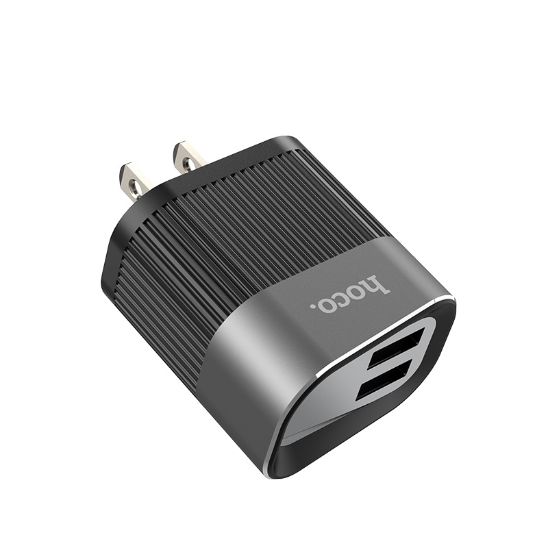 Wall charger N7 Speedy dual port EU set with cable - HOCO