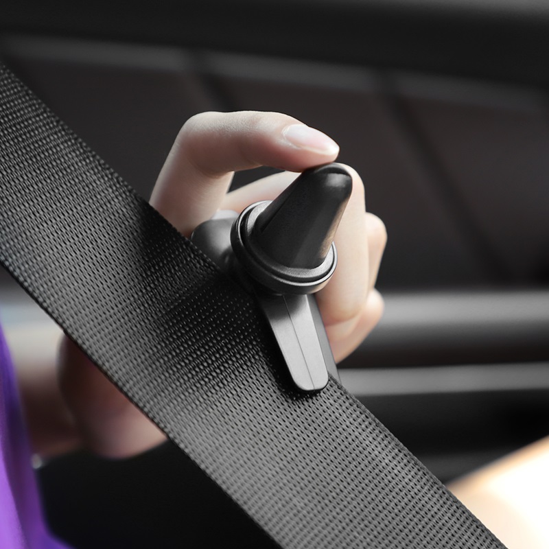 hoco ca37 air outlet multi function magnetic in car holder cut safety belt