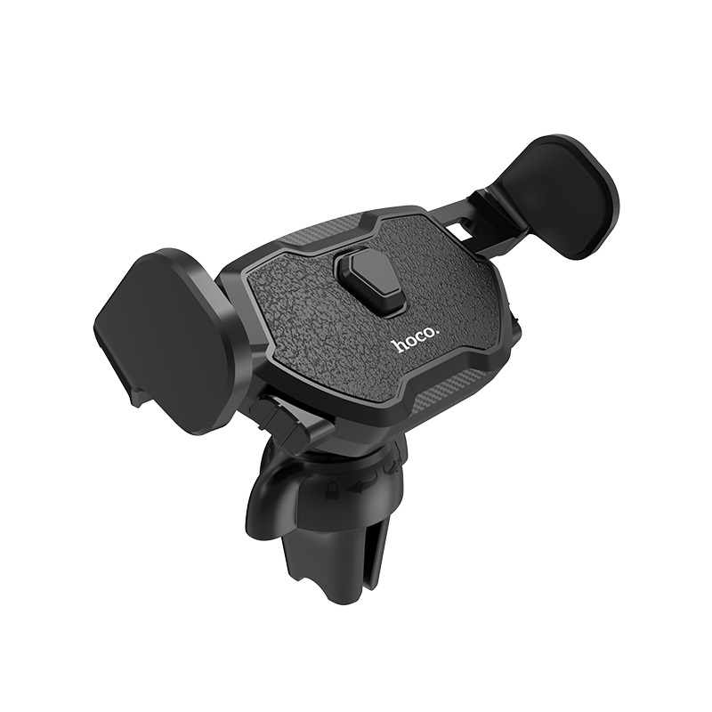 hoco ca39 triumph air outlet semi automatic in car holder texture