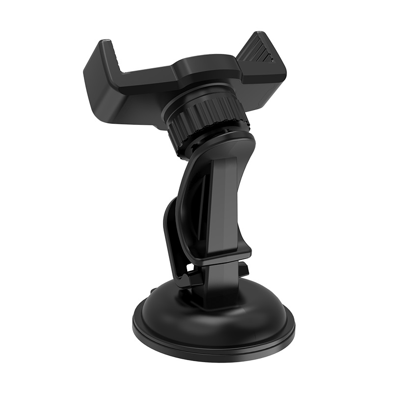 hoco ca40 refined suction cup base in car dashboard phone holder back