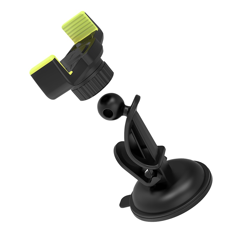 hoco ca40 refined suction cup base in car dashboard phone holder joints