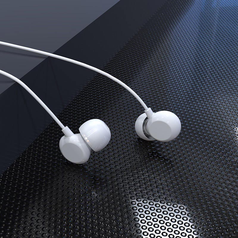 hoco m43 ceramic universal earphones with microphone headset