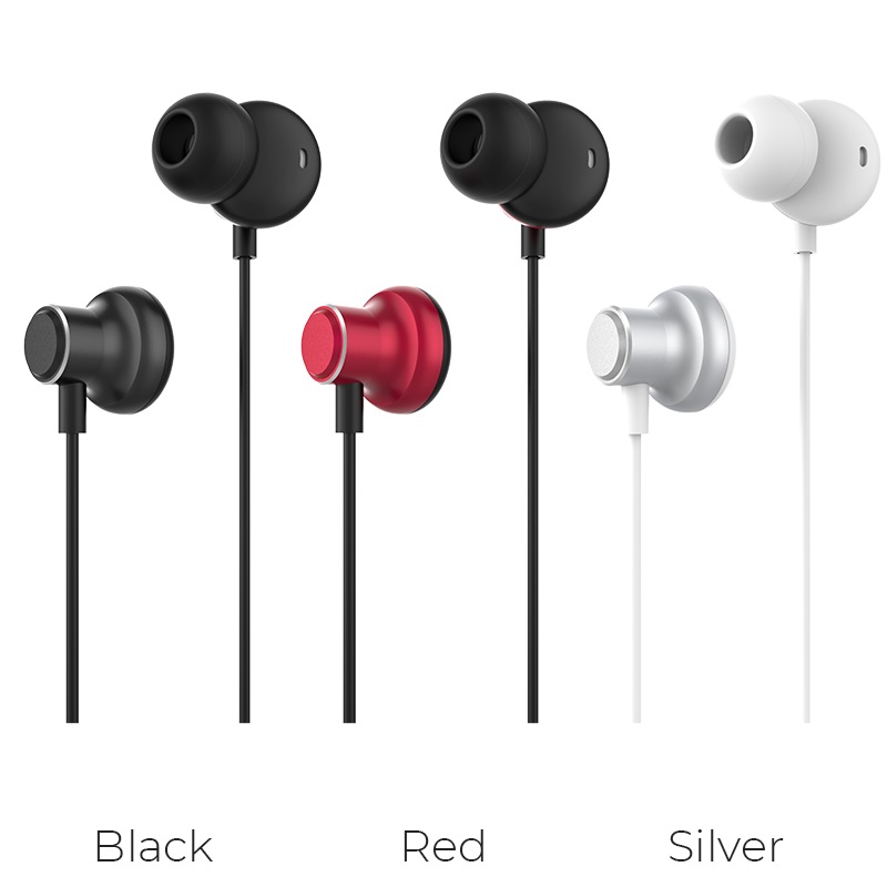 hoco m44 magic sound wired earphones with microphone colors