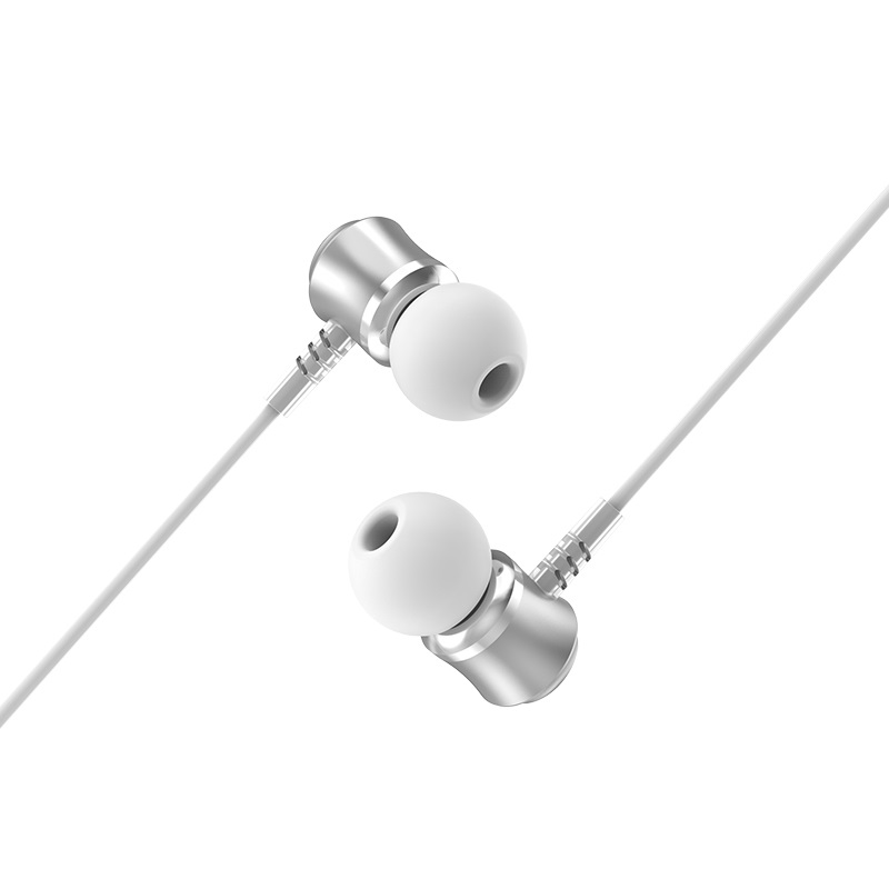 hoco m46 jewel sound universal earphones with microphone eartips