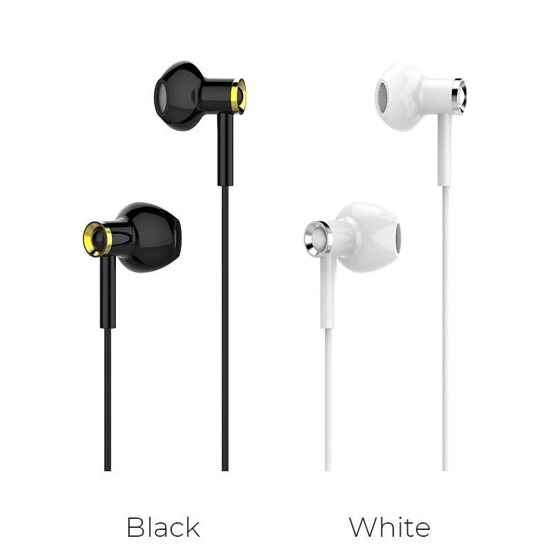 hoco m47 canorous wire control earphones with microphone colors