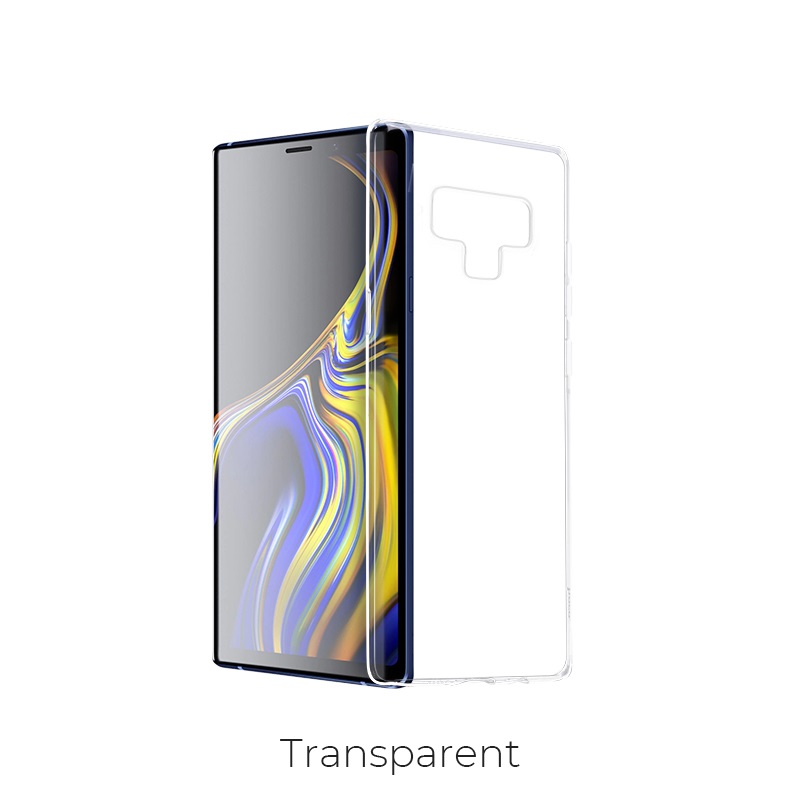 galaxy note9 light tpu case transparent