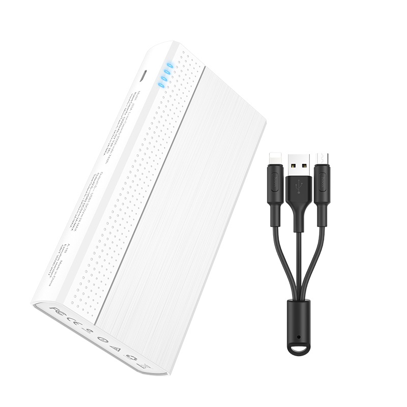 hoco j33a cool freedom mobile power bank 20000mAh wire