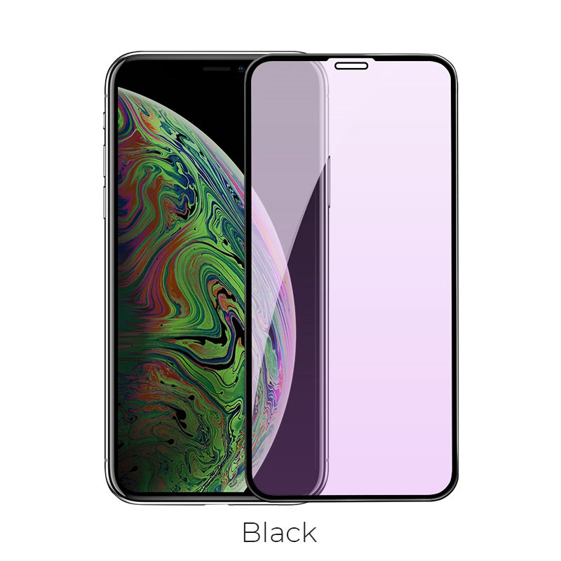 iPhone X / Xs / Xr / Xs Max screen protector «Full screen 3D G2» tempered  glass - HOCO