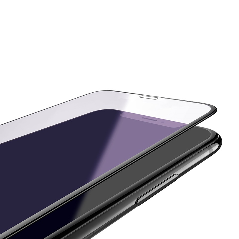 浩酷 新3d速贴护眼蓝光钢化膜 a5 iphone xr 镜框