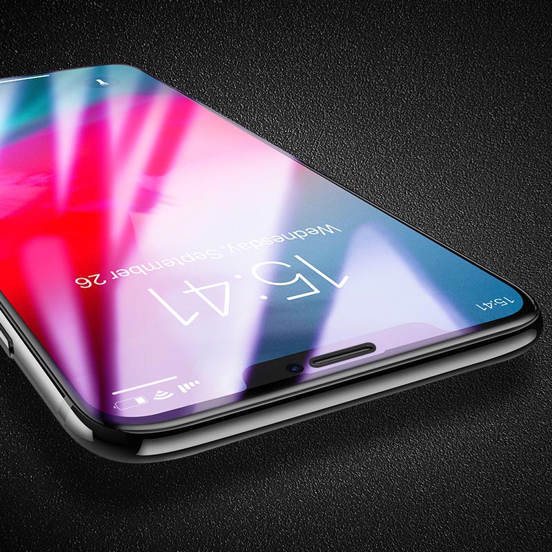 浩酷 新3d速贴护眼蓝光钢化膜 a5 iphone xr 保护