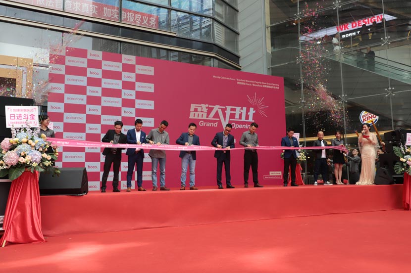 hoco borofone shenzhen flagship store opening 29