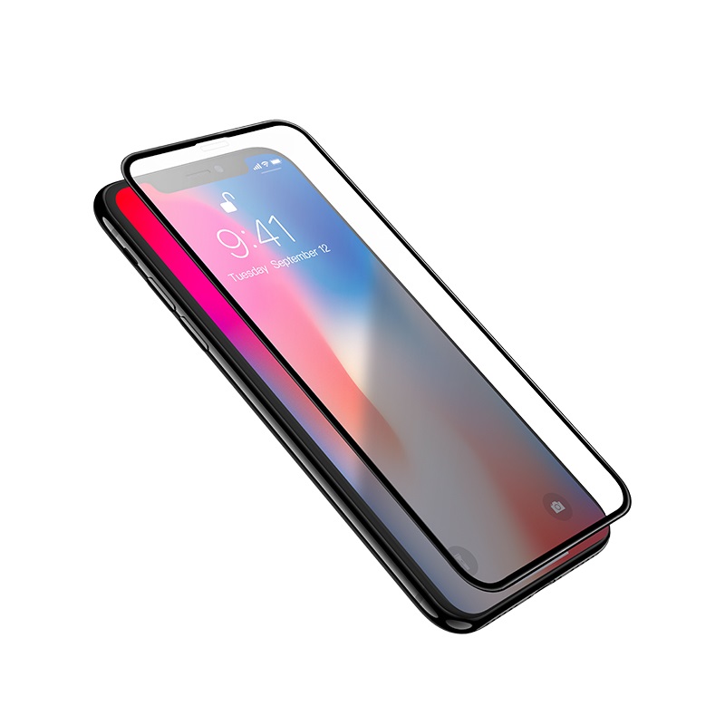 hoco full screen 3d anti shock tempered glass g2 for iphone x xs xr xs max edges