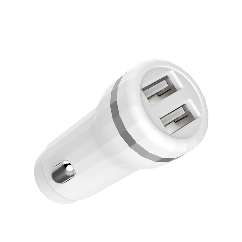 hoco z27 staunch dual port in car charger mini