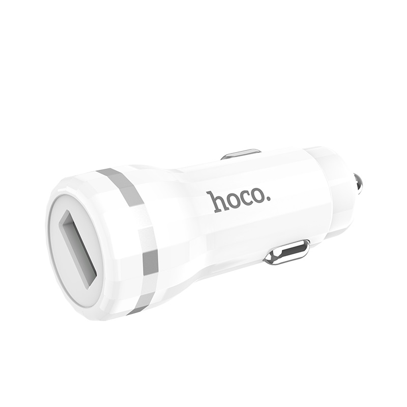 hoco z27 staunch dual port in car charger qc 3.0 shell