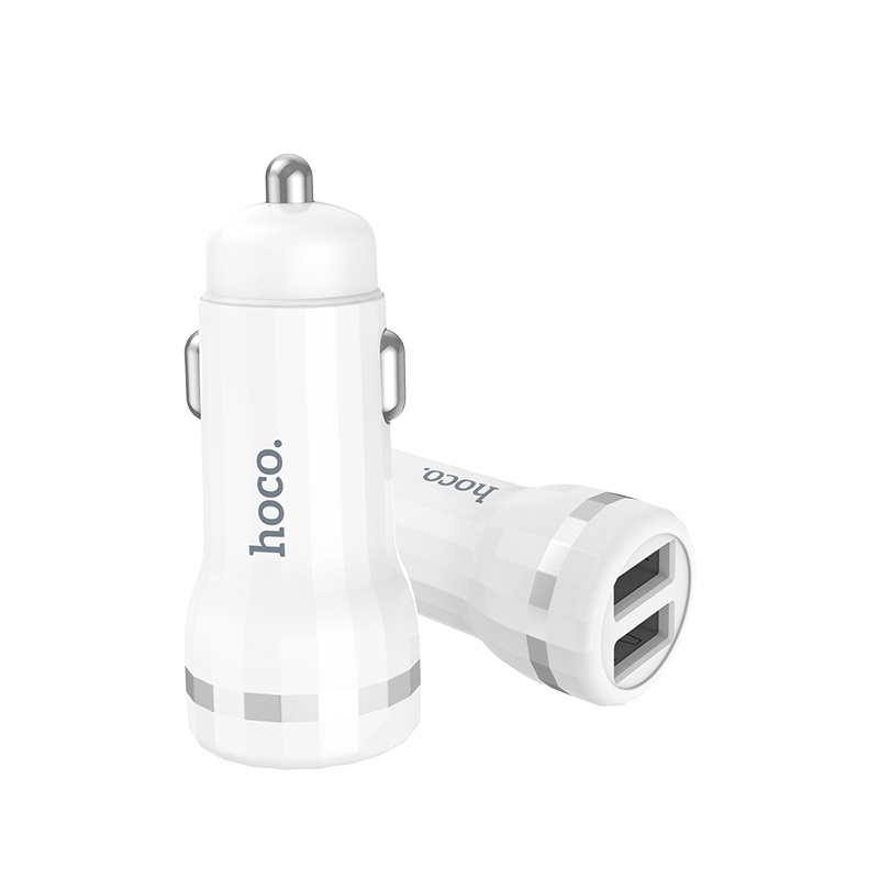 hoco z27 staunch dual port in car charger usb