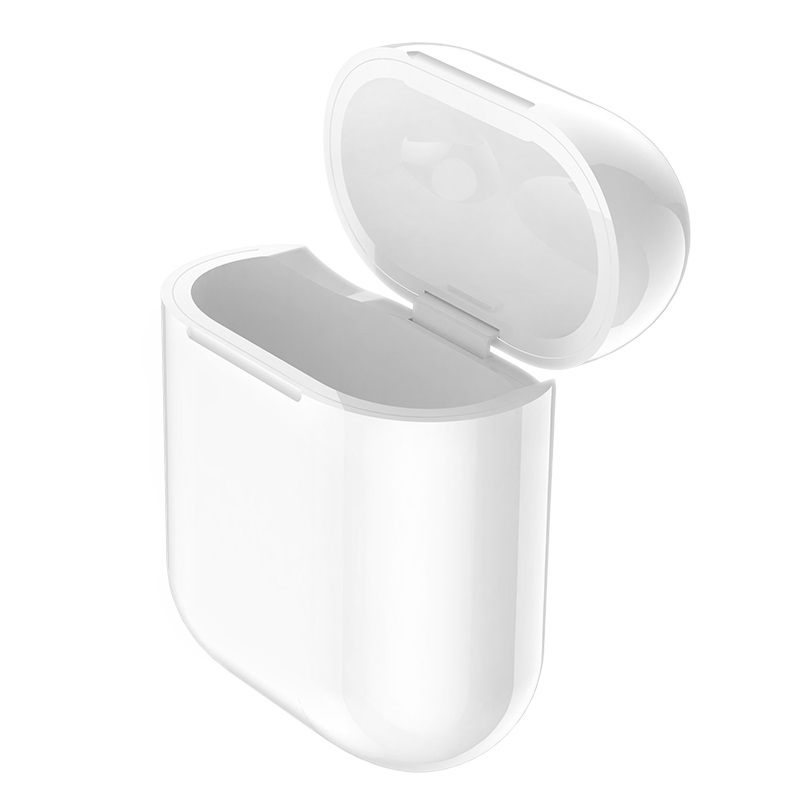 hoco cw18 wireless charging protective box for airpods inside