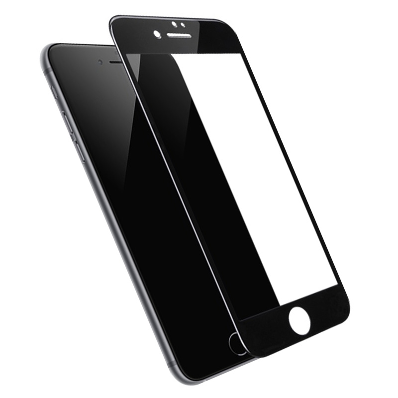 浩酷 g1 秒贴全屏丝印钢化玻璃膜 适用iphone 7 8 plus