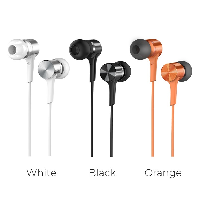 hoco m54 pure music wired earphones with mic colors