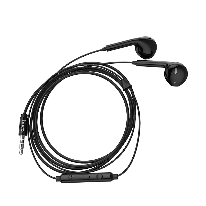 hoco m55 memory sound wire control earphones with mic cable
