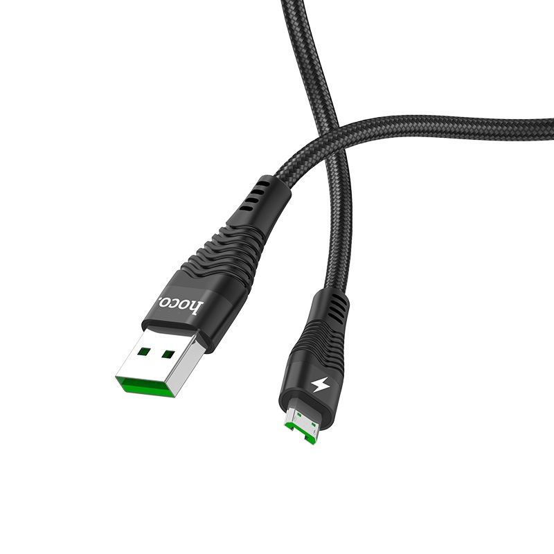 hoco u53 4a flash charging data cable micro usb charger