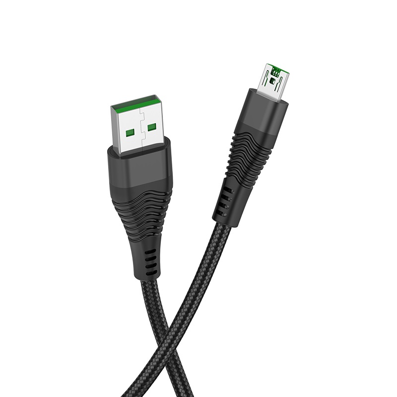 hoco u53 4a flash charging data cable micro usb tail