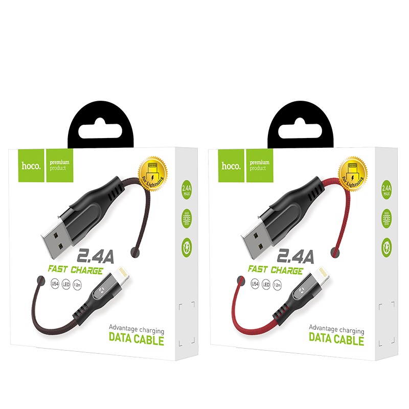 hoco u54 advantage кабель зарядка передача данных lightning упаковка