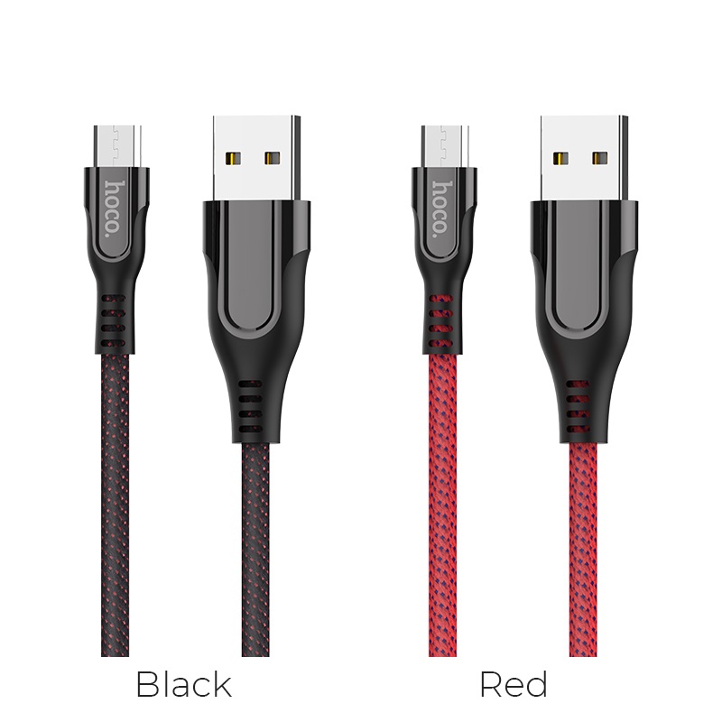 hoco u54 advantage charging data cable micro usb colors