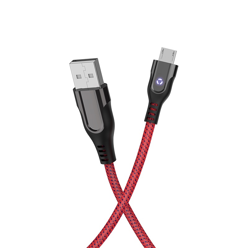 hoco u54 advantage charging data cable micro usb joints