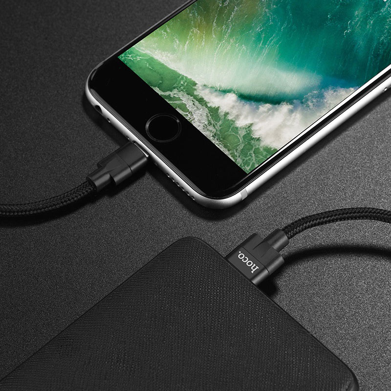 hoco u55 outstanding charging data cable for lightning overview