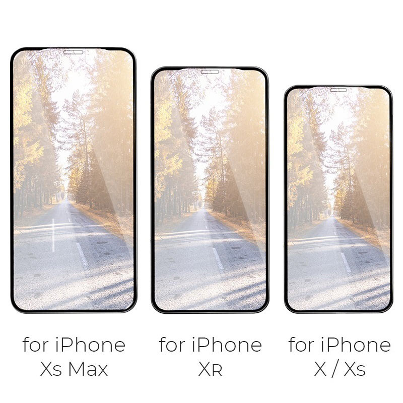 hoco mirror полноэкранное закаленное стекло для iphone x xr xs max a15 телефон