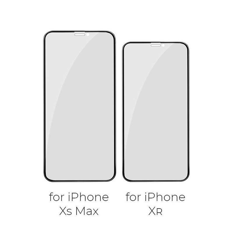 hoco shatterproof edges закаленное стекло для iphone x xr xs max a13 телефон