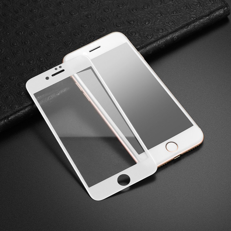 hoco super smooth full screen frosted tempered glass for iphone 7 8 plus a14 clear