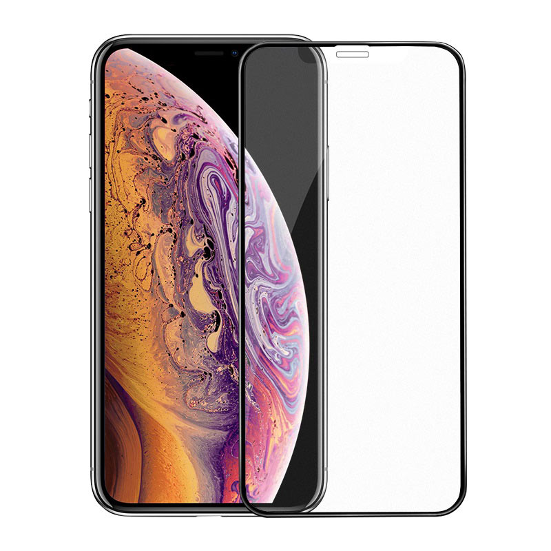 hoco super smooth full screen frosted tempered glass for iphone x xs xr xs max a14 thin