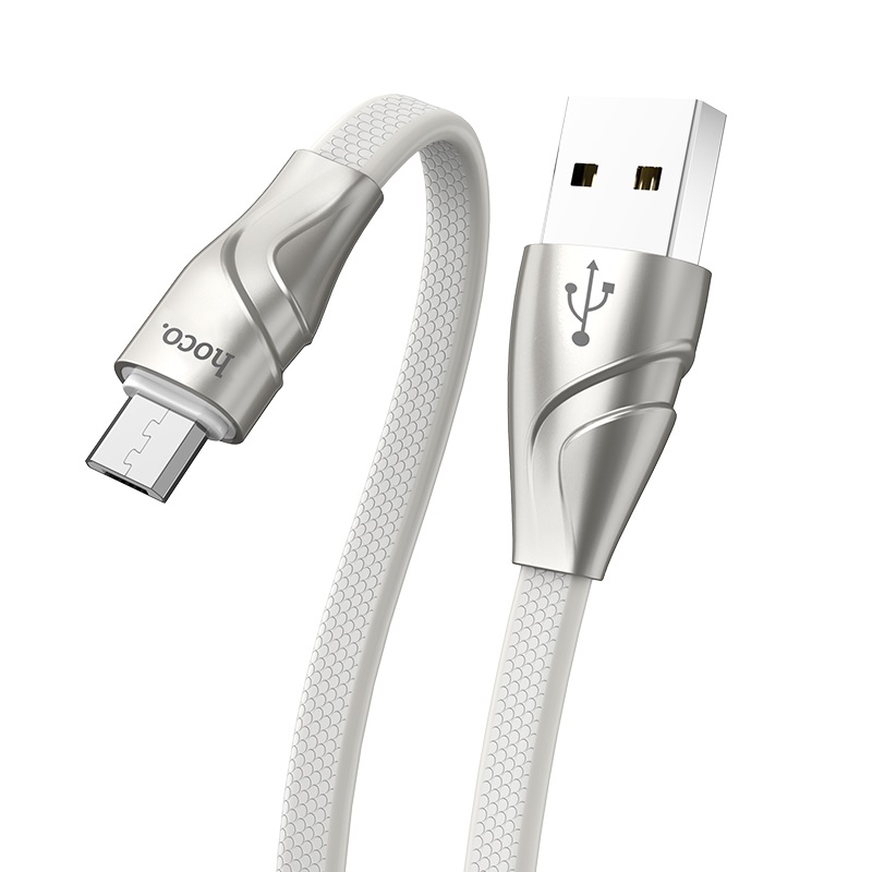 hoco u57 micro usb twisting charging data cable durable