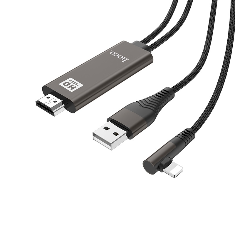 hoco ua14 lightning to hdmi cable connectors