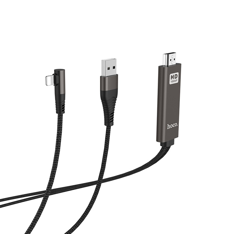 hoco ua14 lightning to hdmi cable wire