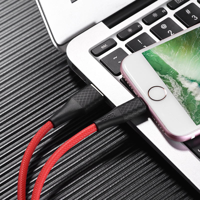 hoco x32 excellent charging data cable for lightning charging