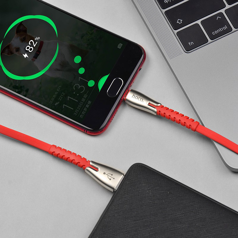 hoco u58 core charging data cable for micro usb durable