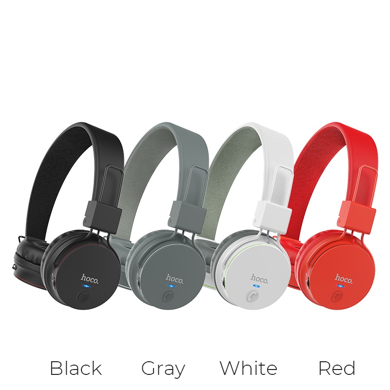 hoco w19 easy move wireless headphones colors