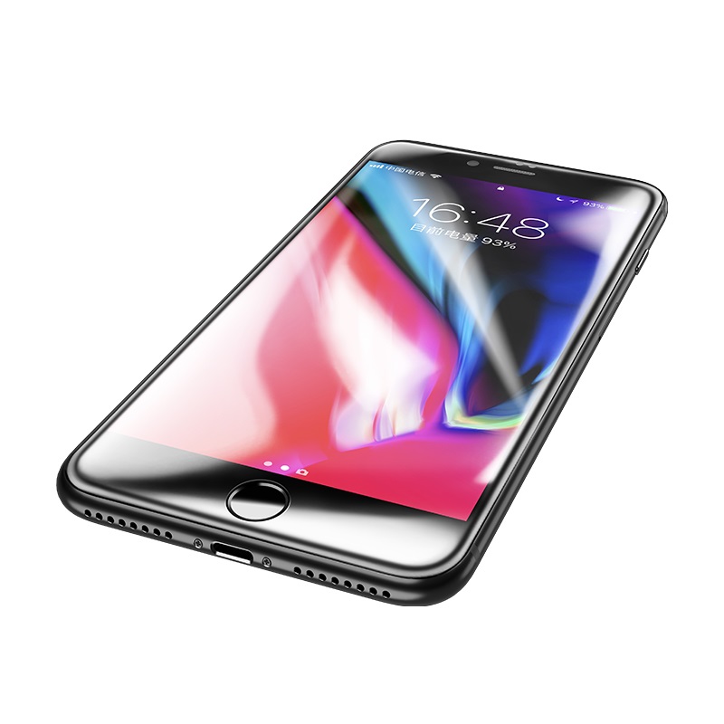 hoco a16 dustproof hd закаленное стекло для iphone 7 8 plus прозрачность