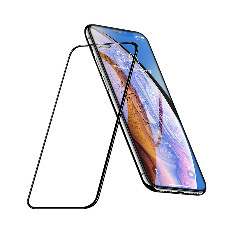 hoco a16 dustproof hd tempered glass for iphone x xs max xr clear